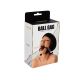 Crna silikonska kugla za usta Black Silicone Ball Gag - ff001013
