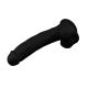Crni silikonski dildo 20cm Boss - CN-101787592