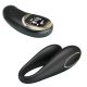 Crni vibrator za parove sa bezicnim daljinskim Nathan - 014582W-LED
