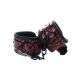 Crvene lisice za ruke sa crnim lancem Red Wrist Cuffs - ff001033