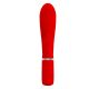 Crveni vibrator od mekanog silikona Prescott - 014635-2