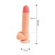 Dildo sa kožicom koja se pomera Iapetus - ft001090