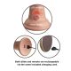 Kvalitetni Silikonski Vibro Dildo 23cm 2Density - 22709
