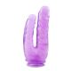 Ljubicasti dildo za duplu penetraciju 25cm - CN-711921801