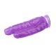 Ljubicasti dildo za duplu penetraciju 25cm - CN-711921801