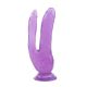 Ljubicasti dildo za duplu penetraciju - CN-711916421