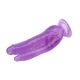 Ljubicasti dildo za duplu penetraciju - CN-711916421