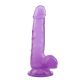 Ljubicasti realisticni dildo 20cm - CN-711754131