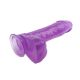 Ljubicasti realisticni dildo sa testisima 20cm - CN-711741121