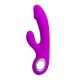 Ljubičasti vibrator sa dodatnom stimulacijom klitorisa Gordon - 014513