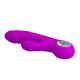 Ljubičasti vibrator sa dodatnom stimulacijom klitorisa Gordon - 014513