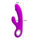 Ljubičasti vibrator sa dodatnom stimulacijom klitorisa Gordon - 014513