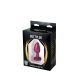 Mali crveni metalni analni dildo sa dijamantom - ft001037