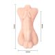 Realistični Dildo Torzo - 008107GK