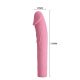 Realistični Silikonski Vibrator Vic Pink - 014701-1