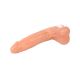 Realisticni vibrator sa testisima Luv Pleaser Flesh - CN-131897137