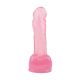 Roze dildo sa testisima 20cm - CN-711754366