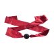 Silikonska kugla za usta sa satenskim vezovima Luxury Silicone Ball Gag - ff001009