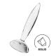 SATISFYER Sparkling Crystal Glass Dildo - 4045672