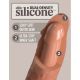 Strap on sa silikonskim dildom 18cm - 05469170000