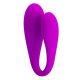 Vibrator za parove aplikacija ljubičaste boje - 014582HP