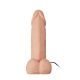 Vibrirajuci strap on sa mekanim dildom 19cm - 022087ZR