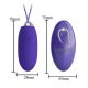 Vibro jaje sa bezicnim daljinskim Jenny - 014362W-9L