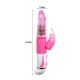 Roze multifunkcionalni vibrator sa perlama - 063001