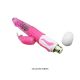 Roze multifunkcionalni vibrator sa perlama - 063001