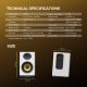 Bluetooth zvučnik Fantech FBB301 Hako Studio beli - EP3232413