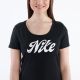 NIKE Majica kratak rukav W Nk Df Tee Script W - FD2986-010