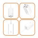 Kucni punjac LDNIO A4610C, QC4+, PD3.0, PPS, 65W beli - EP2763339
