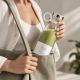 Prenosivi blender u flašici, 380 ml, beli - EP3236284
