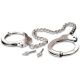Metalne lisice sa dugim lancem Metal Cuffs - ff001103