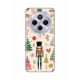 Maska za Xiaomi Redmi 14C/Redmi A4 Vintage Chistmas Silikonska Print - 8021304