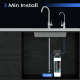 Filter za vodu FRIZZLIFE SW10F ispod sudopere + dodatnom slavinom - 619010
