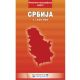 Fizičko geografska karta Srbije - 9788677222574