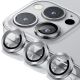 Zaštita za kameru Ring za Iphone 13 Pro/13 Pro Max, srebrna - FL10615