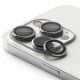 Zastita za kameru RING za iPhone 16 Pro/16 Pro Max, srebrna - FL11421