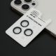 Zastita za kameru OCTAGON DIAMOND za iPhone 16 Pro/16 Pro Max, srebrna - FL11448