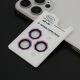 Zastita za kameru OCTAGON DIAMOND za iPhone 16 Pro/16 Pro Max, crvena - FL11468