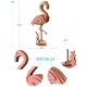 3d drvena slagalica - FLAMINGO - 110-1-1