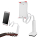 Fleksibilni desktop drzac za mobilni telefon tip2 beli - 211829