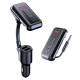 FM transmiter Y4 USB TF Bluetooth 5.0, call ID, modlularni,  handsfree crni - 201837