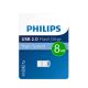 USB flash memorija Philips 2.0 8GB single port ( FM20UA008S/93) - EP3083923