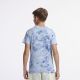 NIKE Majica kratak rukav nsw tee club ssnl aop BG - FN9612-440