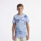 NIKE Majica kratak rukav nsw tee club ssnl aop BG - FN9612-440