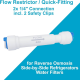 FRIZZLIFE RO Flush ventil 1/4 420cc EF036-D - EP3105567