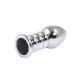 Metalni analni dildo sa crnim dijamantom 10cm - ft001057