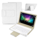 Futrola Leather 10-11 in sa bluetooth tastaturom bela - 058439